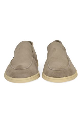 Mocassino uomo in camoscio colore sabbia. FRAU | 32D0-CAMOSCIO SAND